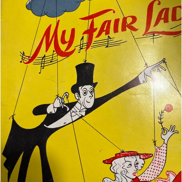 Rare “My Fair Lady” Playbill from New York City Center- Al Hirshfeld cover - Picture 3 of 7